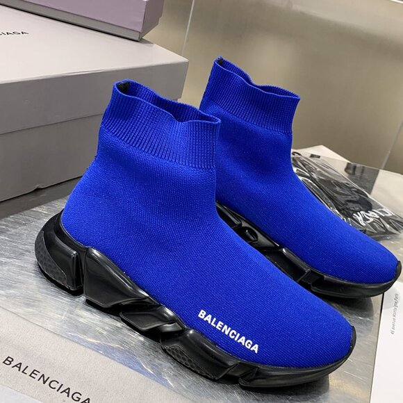 Balenciaga Women's Blue Trainers - Picture 1 of 5